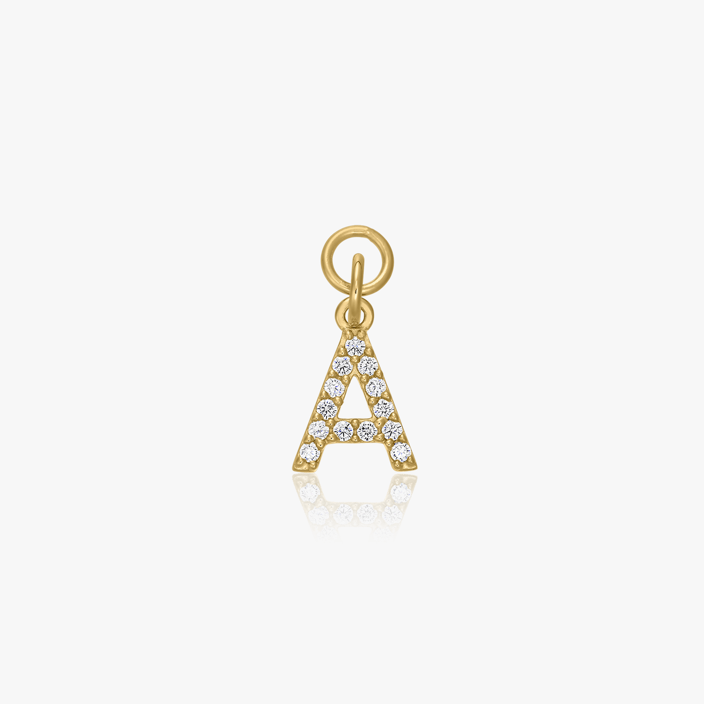 Pendentif en argent Golden Anna - Zirconium - Indira