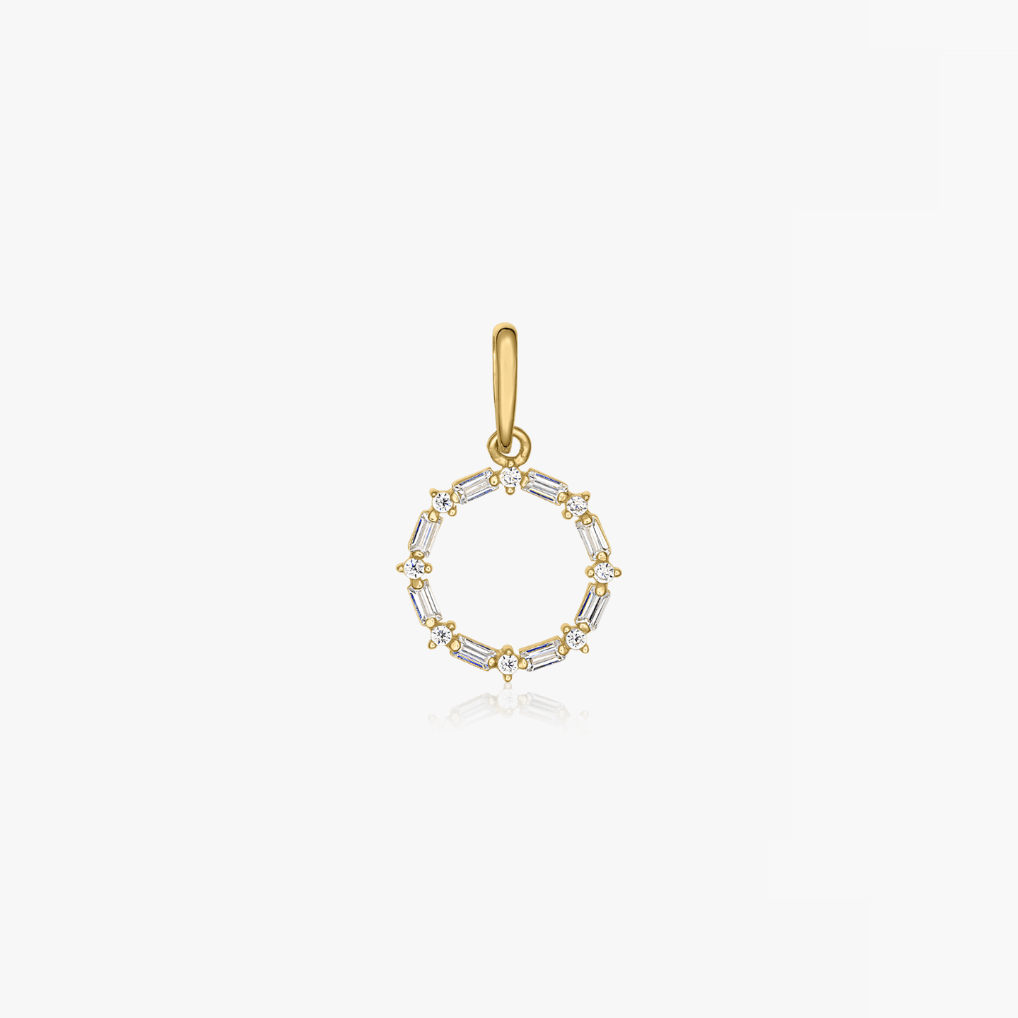 Pendentif en or Halo - Indira