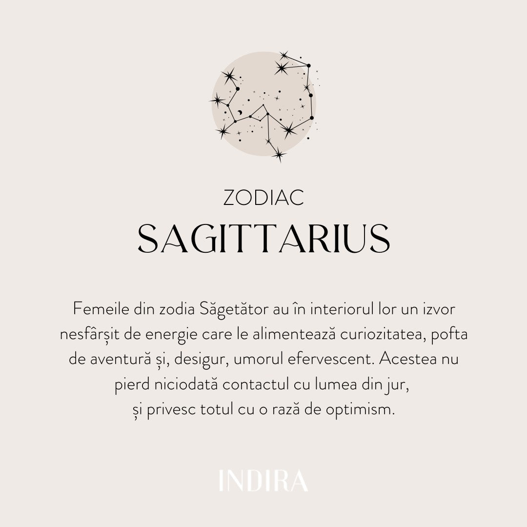 Zodiaque - Pendentif en or Sagittaire